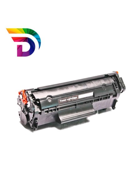 Toner compatible Dayma para HP Q2612A (12A) / FX9 / FX10 / 104 / Canon 703 Negro 2000 pag.