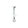 Cable de seguridad Nano para portatil con llave / 1.5 m / Gris Oscuro / Tooq / Bloqueo Llave  TQCLKC0045-G