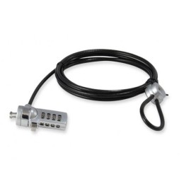 Cable de seguridad Conceptronic por combinacion / 1.8m / CNBCOMLOCK18
