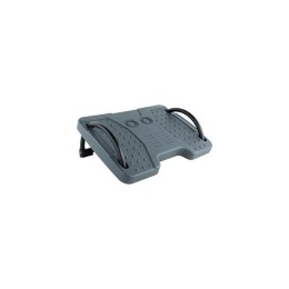 Reposapies Tooq / Ajustable en inclinación / Goma antideslizante / Gris / TQFR0601-G