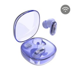 ÷ Auricular intrauditivo bluetooth mars gaming mhib2  bt5.1 tws estuche 24h bat. lila