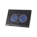 ÷ Base de refrigeracion para portatiles conceptronic 2 ventiladores 125mm hasta 17