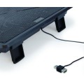 ÷ Base de refrigeracion para portatiles conceptronic 1 ventilador 125mm hasta 15,6